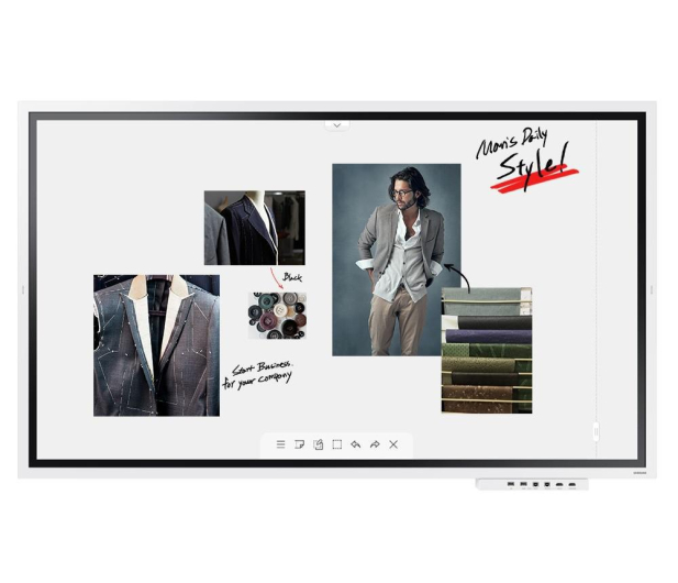Samsung Interaktywny flipchart Flip 2 H65WMRWBGCX - 662584 - zdjęcie